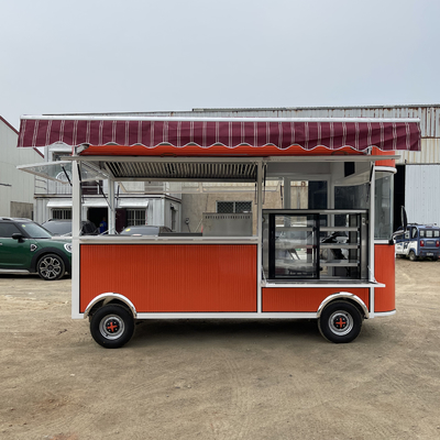 Paquete de baterías multipropósito Comida rápida Snack Catering Carreta de camiones para el comercio minorista de productos básicos
