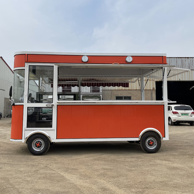 Paquete de baterías multipropósito Comida rápida Snack Catering Carreta de camiones para el comercio minorista de productos básicos
