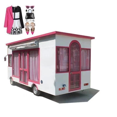 2022 Vestidos eléctricos móviles Salón de belleza Boutique Truck Carro de remolque para planta de condimentos