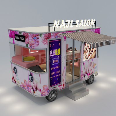 2022 Outlet Cosmetología Peinado Manicura eléctrica Móvil Salón de belleza Camión