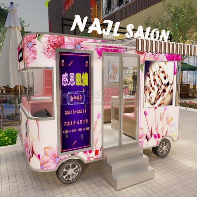 2022 Outlet Cosmetología Peinado Manicura eléctrica Móvil Salón de belleza Camión