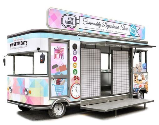 Fuente de alimentación Batería Super Nice Mobile Trailer Comercial para hacer dinero fácil