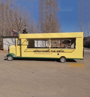 Camión eléctrico móvil para comida rápida aperitivos helados y bebidas más práctico
