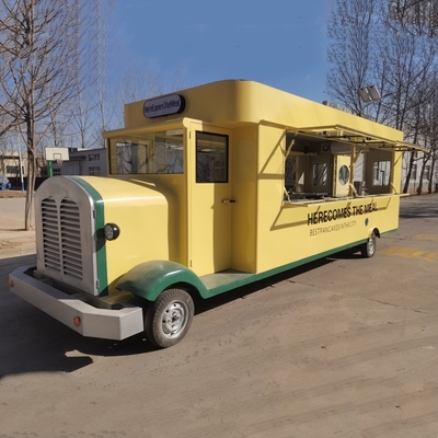 Camión eléctrico móvil para comida rápida aperitivos helados y bebidas más práctico