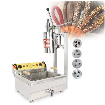 Máquina de churros español de alto rendimiento con baja inversión y material de acero inoxidable
