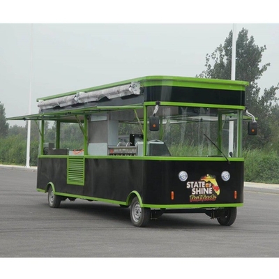 Máquina de procesamiento de alimentos de alto rendimiento automóvil de comedor móvil automóvil de bocadillos con baja inversión