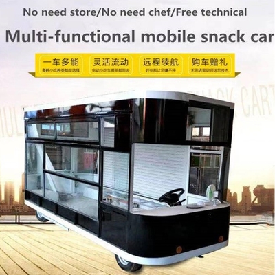 Carrito de comida eléctrico con 3500w de potencia y tamaño personalizable de 3200 * 1600 * 2350mm