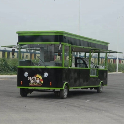 Carrito de comida eléctrico con 3500w de potencia y tamaño personalizable de 3200 * 1600 * 2350mm