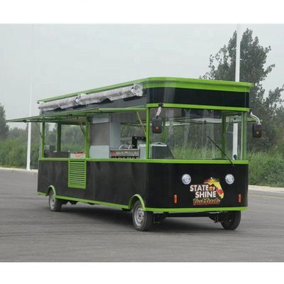 Carro de comedor multifuncional para el mercado nocturno, puesto de barbacoa y desayuno Capacidad de 1000 kg