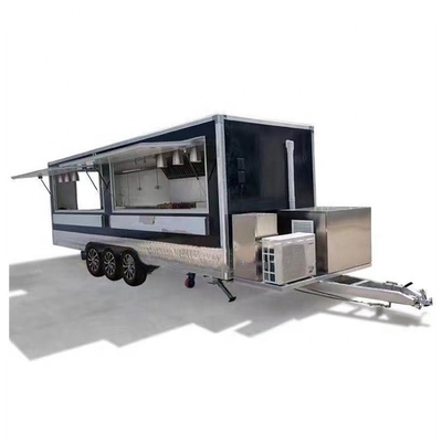 3500W y carro de perritos calientes de pueblo doméstico personalizable con quiosco de venta de comida de la calle de Fryer