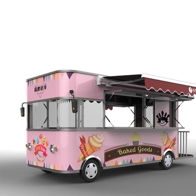 Trailer de camión de alimentos de capacidad 2022 con diseño multifuncional y de acero inoxidable