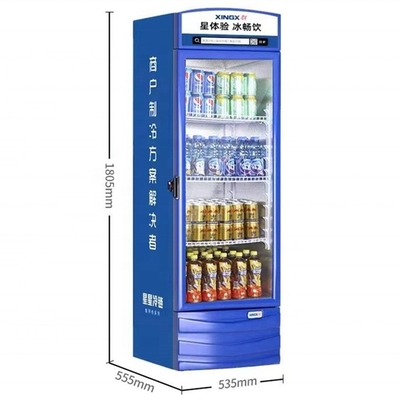 Frigorífico comercial para bebidas con baja inversión y rango de temperatura de 0 a 10