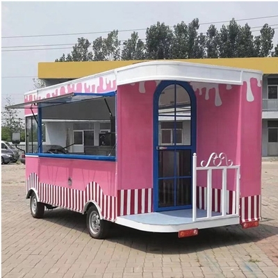 Compra de trigo y materias primas de panadería Trailer de carro de alimentos con baja inversión y rendimiento