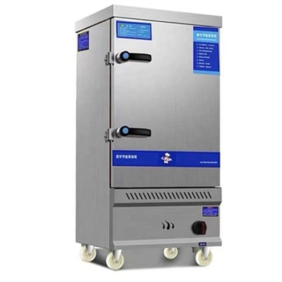Normas de higiene de los alimentos harina de arroz bollo al vapor máquina de fabricación de la garantía 680 * 520 * 950mm
