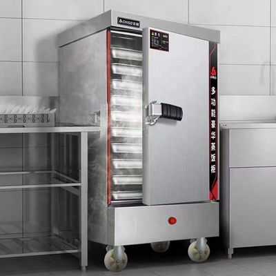 Normas de higiene de los alimentos harina de arroz bollo al vapor máquina de fabricación de la garantía 680 * 520 * 950mm