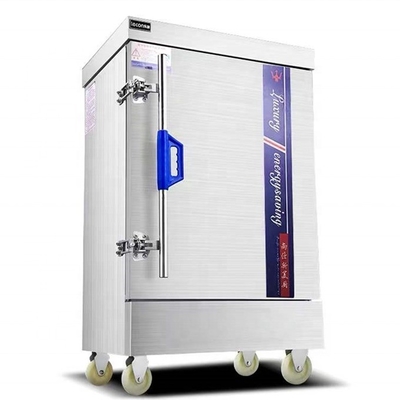 Normas de higiene de los alimentos harina de arroz bollo al vapor máquina de fabricación de la garantía 680 * 520 * 950mm