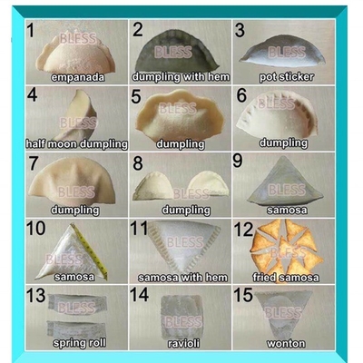 Máquina para hacer albóndigas para Samosa Empanada 6000pcs/h