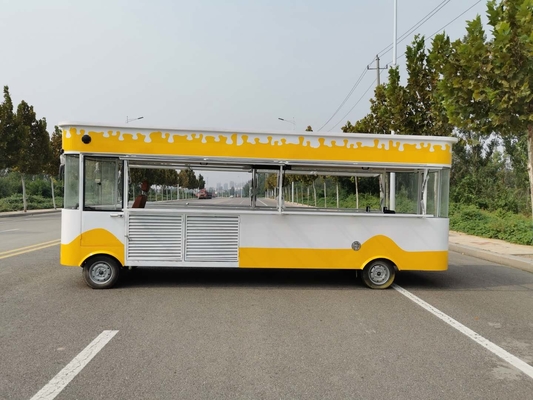 Carritos de comida móviles de la aldea con acero inoxidable BLS-125A