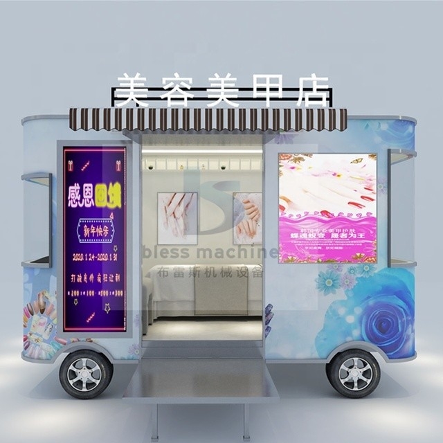 2022 6M Diseño Único Catering Camión Móvil de Alimentos para Bebidas Frías y 55 km de alcance eléctrico