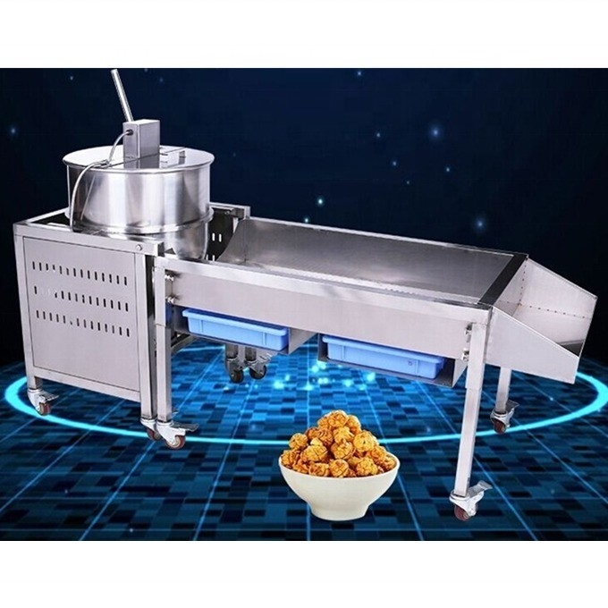 2022 Nuevo diseño de piezas de la máquina de palomitas de maíz con fácil operación y 530 mm de diámetro de la bandeja