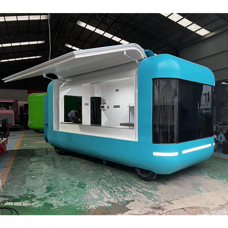 35km-75km/h Velocidad CE Certificado Airstream Food Trailer Personalizado para la planta de condimentos