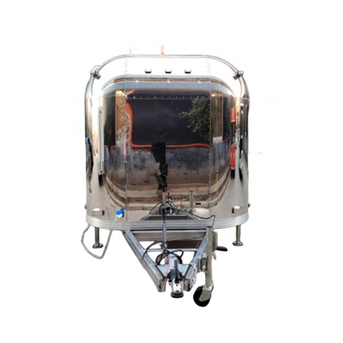 Camión de comida de restauración móvil con equipo completo de cocina