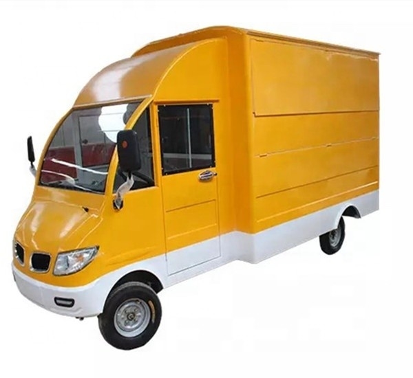 Carro de remolque de alimentos de 3 ruedas o 4 ruedas totalmente automático con 220V/380V de voltaje