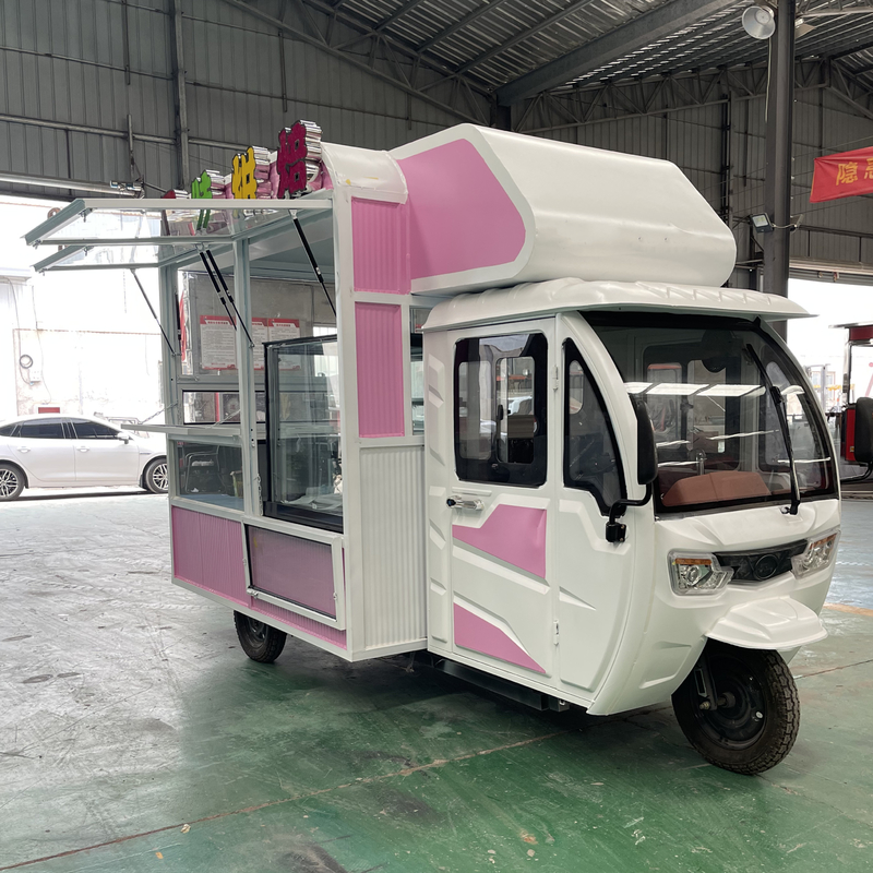 110v/220v Granjas de tensión Multipropósito móvil eléctrico comida rápida aperitivo triciclo Pedicab