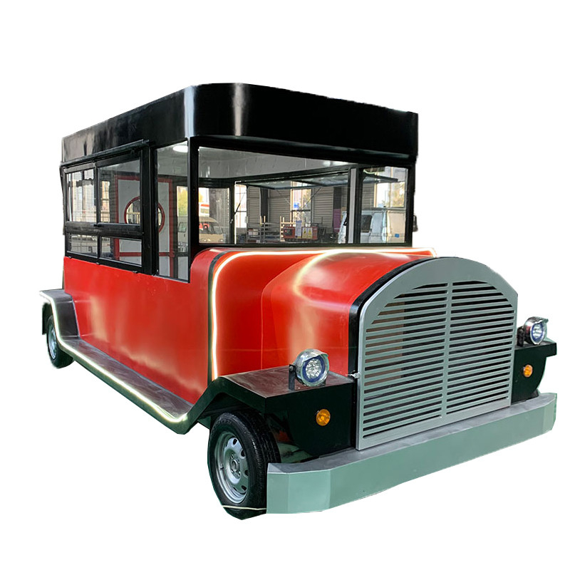 Comerciante Comedor Automóvil de venta eléctrico personalizado Carritos Hot Dog Camión de comida móvil 4 ruedas