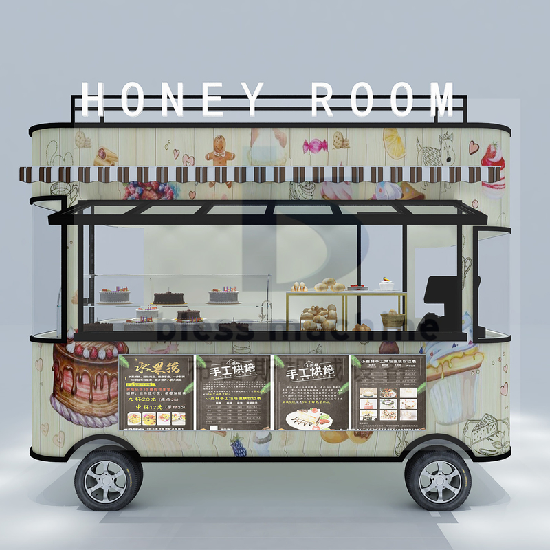 Carro eléctrico de pastel de postres galletas de chocolate camioneta 40 kilómetros por hora velocidad