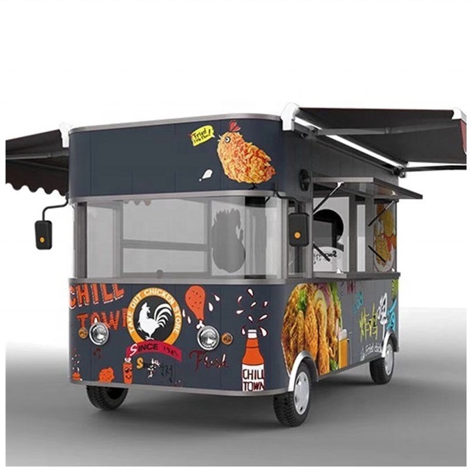 23 años de exhibición de un trailer de concesión de alimentos de diseño fácil de usar en la Feria de Cantón en Australia