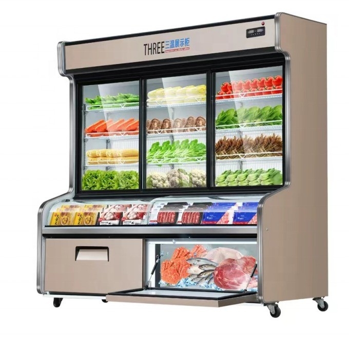 R404a Refrigerante y congelador de superperformance de 10 grados con baja inversión