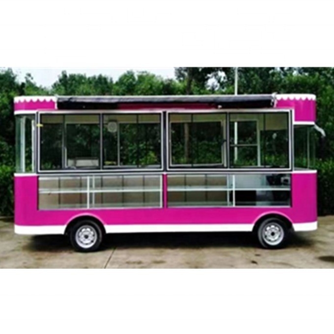 Carritos de waffle hechos a medida carritos de comida 220V/380V voltaje buena reputación en el país y en el extranjero