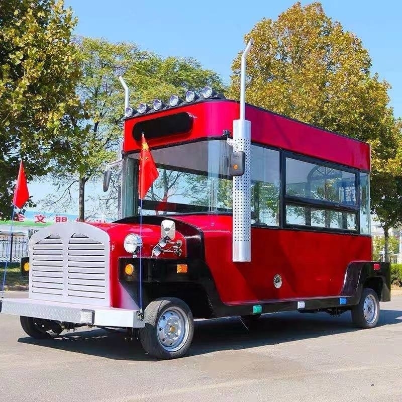 Carro de comida móvil 10% de descuento Buena reputación en el país y en el extranjero Diseño amigable para el usuario